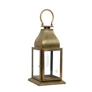 High Quality Handmade <b>Copper</b> Candle <b>Lantern</b> Indoor and Outdoor Home Decoration With Customized Print Metal Aluminium Material - Product Image 1