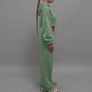 Conjunto Deportivo de Moda Urbana para Mujer, Sudadera con Estampado Personalizado, Pantalones Deportivos, Marca Privada, Fabricante y Proveedor de Ropa Urbana al por Mayor - Product Image 6