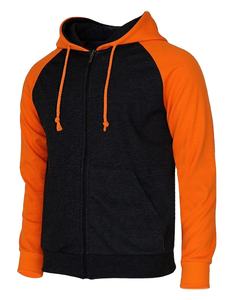 Trendy <b>Men's</b> Winter <b>Hoodies</b> Custom 100% Cotton Fleece High Quality Full <b>Black</b> Stylish Breathable Zipper Design Low Price - Product Image 2