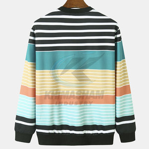 Prix de gros usine – Nouveau sweat-shirt décontracté en molleton de coton mélangé à manches longues pour homme, idéal pour l'hiver, faible MOQ, meilleur prix - Product Image 2