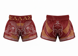 Shorts de Muay Thai en satin polyester 300 GSM, poids lourd, personnalisés pour la boxe, le MMA, les arts martiaux, l'entraînement en salle de sport, le kickboxing, pour hommes - Product Image 4