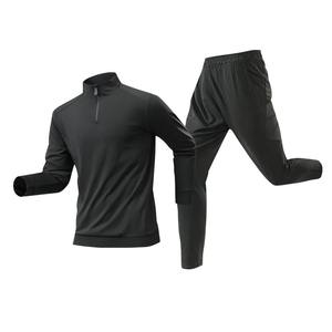 Conjunto Deportivo Holgado de 2 Piezas para Hombre, Chaqueta con Cierre de 1/4 y Pantalones Deportivos de Secado Rápido - Product Image 2