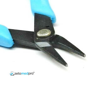 Pince à bec long et lisse ZETOMED PRO, outil manuel en acier inoxydable de haute qualité, pour assemblage de perles de bijoux, options DIY et OEM - Product Image 3