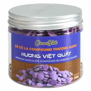 Chocolate Compuesto en Oferta, Etiqueta Privada Personalizada, Chocolate con Arándanos HALAL al por Mayor, Botones de Chocolate para Repostería, Galletas de Cacao, 1KG, Buen Precio - Product Image 1