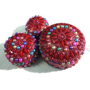 Luxury Metal Trinket <b>Box</b> 3 Pcs Set Indian Handicraft Jewelry Organizer for Table Decor and <b>Storage</b> Ornaments <b>Box</b> - Product Image 2