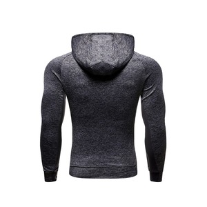 2026 New Male <b>Compression</b> Jogging Workout Clothing Running Sport Hoodie Sweatshirt Gym Fitness Training Outerwear Jacket - Product Image 2