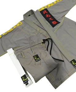 ชุดยิวยิตสู BJJ แบบสั่งทำพิเศษ คุณภาพสูง ผ้าฝ้าย 100% น้ำหนัก 450gsm สำหรับผู้ชายและผู้หญิง ระบายอากาศได้ดี - Product Image 4