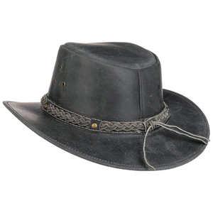 Chapeau Fedora Cowboy Rayé Style Western Authentique, Pliable pour l'Hiver, Décontracté pour l'Extérieur - Product Image 4