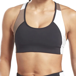 Sujetador deportivo con tiras RUNNING GIRL para mujer, sexy, con espalda abierta, de alto soporte para yoga, con copas extraíbles, reversible, sin costuras, con logo frontal. - Product Image 6