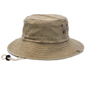 Sombrero de Pescador Unisex de Lona Vaquera, Color Sólido, Casual, Bordado a Mano, Plegable, para Viajes, Estilo Adulto, para las Cuatro Estaciones - Product Image 6