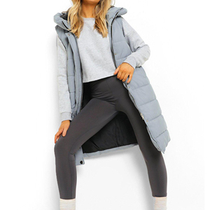 Solid International Beautiful Design Heavy Padded All Weather Protected Soft Touch <b>Longline</b> Winter Overcoat <b>Men</b> Hooded - Product Image 2