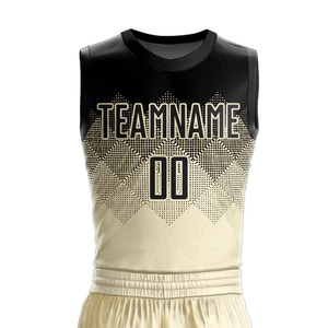 Maillots de basket-ball sans manches légers, respirants, antibactériens, à séchage rapide, grande taille, uniformes d'équipe imprimés - Product Image 4