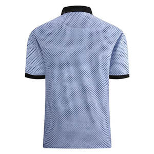 Polos de golf pour hommes avec logo personnalisé, polos de golf élégants avec couleur personnalisée et logo personnalisé - Product Image 2