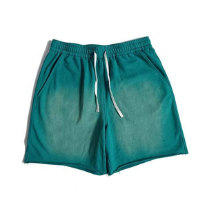 Shorts Homme Personnalisés Effet Délavé Acide – Short en Toile Épaisse Style Vintage Délavé Acide Streetwear Jogging Effet Usé Séchage Rapide - Product Image 6