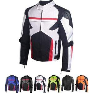 Chaqueta de Motocicleta Blanca de Alta Calidad para Hombre, AirTrek 4 Bikes, Impermeable, con Malla Transpirable y Protección, para Viajes, Equipo para Lluvia - Product Image 5