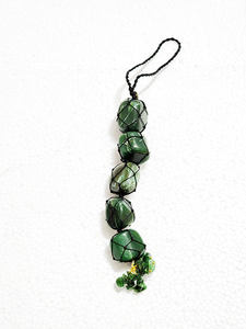 Pendentif de voiture en pierre roulée d'aventurine verte, fait main, pierre naturelle, vente en gros, achetez chez Amayra Crystals Exports - Product Image 2