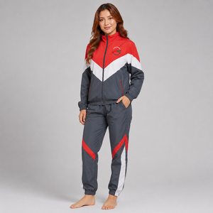 Ensemble de survêtement coupe-vent tendance pour femme – Confortable, respirant, écologique, tenue décontractée - Product Image 3