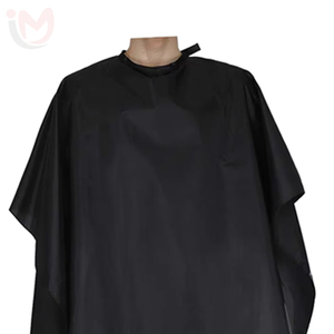 Cape de barbier portable, confortable et résistante à l'eau pour usage en salon, fabriquée en polyester - Product Image 4