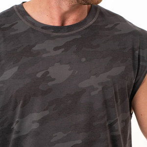 Camo Sublimation Casual Tank Top Streetwear Clothes Gym Training Wear Sporty Muscle Bodybuilding Plus Size Workout <b>Singlet</b> - Product Image 6