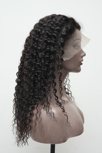 Perruques de cheveux bouclés de longueur moyenne - Product Image 4