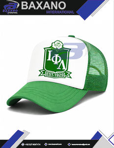 Gorra Trucker con Diseño 3D de la Hermandad Iota Phi Lambda - Gorra Trucker de Primera Calidad con Diseño Verde y Rosa de la Hermandad IPL - Product Image 6