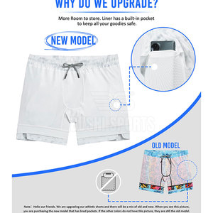 Shorts de course les plus vendus, shorts de course élégants avec une texture douce, coupe décontractée et confort prête à l'emploi pour la performance - Product Image 3