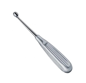 Cureta ósea Bruns de acero inoxidable de alta calidad, instrumentos quirúrgicos ortopédicos, instrumentos de cirugía plástica de acero inoxidable - Product Image 4