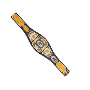 Ceinture de champion en métal 3D de luxe, plaque personnalisée de haute qualité, trophée sportif professionnel en cuir - Product Image 5