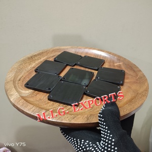 Bobina de cuerno negro de búfalo, la más vendida y popular, utilizada en la fabricación de encajes con bobina para sujetar, dispensar y administrar el hilo utilizado en la tejeduría. - Product Image 3
