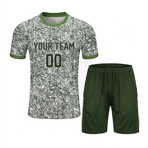 Tenue de tennis unisexe personnalisée grande taille imprimée pour l'été avec logo personnalisé pour adultes 100% polyester - Product Image 3