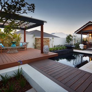 Tarima de Exterior de WPC de Lujo, Resistente al Fuego, con Sistema de Enclavamiento, Transforma el Espacio del Jardín o Patio Trasero con un Suelo Compuesto Duradero - Product Image 2
