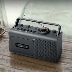ODM Portable <b>Retro</b> Design AM/FM Analog Radio Cassette Tape Player Recorder Built-in <b>Speaker</b> Auto-stop Plastic Hot Selling - Product Image 2