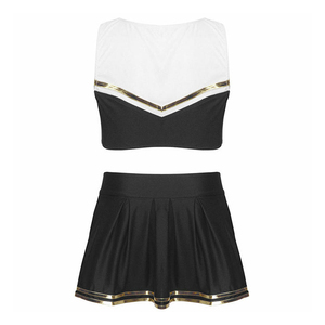 Dernier design, uniforme de cheerleading fabriqué en usine, prix abordable, uniforme de cheerleading personnalisé, vente chaude, uniforme de cheerleading à vendre - Product Image 2