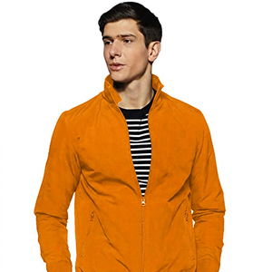 Chaqueta de Hombre Negra Cortavientos con Cierre Frontal y Cuello Alto, Prenda Exterior Casual de Otoño, Corte Regular, Exterior de Poliéster - Product Image 4