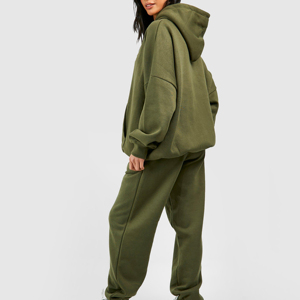 ชุดวอร์มกีฬาสำหรับผู้หญิง เสื้อแจ็คเก็ตและกางเกงขายาว สำหรับวิ่งออกกำลังกาย ยิม ลำลอง ทรงปกติ ระบายอากาศได้ดี น้ำหนักเบา - Product Image 2
