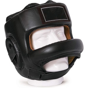 Nouveau protège-tête de boxe personnalisé en gros, protège-tête de boxe en cuir de haute qualité - Product Image 1