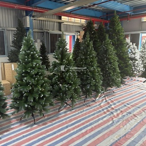 Siêu giá rẻ giáng sinh trang trí nguồn cung cấp tuyết đổ xô thông nhân tạo Cây giáng sinh với ấm áp, nhà máy trực tiếp bán buôn - Product Image 3