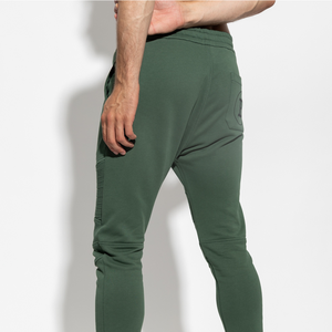 Pantalon de jogging en velours côtelé lavé pour homme, respirant, séchage rapide, avec cordon de serrage en coton et poches latérales zippées – Tendance et confortable - Product Image 4