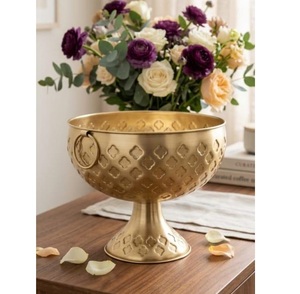 Vase de sol et de table vintage en fer doré, résistant à la rouille, pour centre de table floral de mariage, décoration de maison et de jardin de haute qualité, vente chaude - Product Image 2