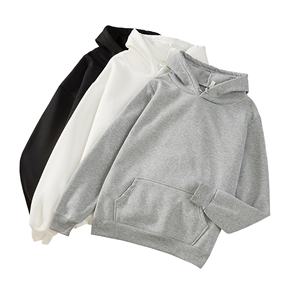 เสื้อฮู้ดฟิตเนสผู้ชาย ผ้าฝ้ายฟลีซ 100% สีพื้น มีกระเป๋า แห้งเร็ว ระบายอากาศดี เป็นมิตรกับสิ่งแวดล้อม เหมาะสำหรับฤดูหนาว - Product Image 2