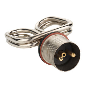 Elemento Calefactor de Doble Tubo para Caldera de Agua, Elemento Calefactor para Autoclave, 2000 Vatios - Product Image 2