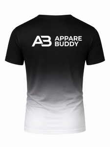 Camiseta de Manga Corta Casual para Hombre, Marca AMY, 100% Algodón, Corte Regular, Frente Liso, Bordado Personalizado con Logotipo, Venta al Por Mayor - Product Image 2