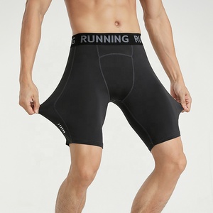 Men Polyester Sportswear Compression Dry Cool Sports Tights Underwear Mens Plus Size Light Running Base <b>Layer</b> Shorts - Product Image 6