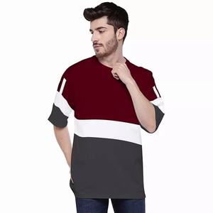 เสื้อยืดผู้ชายคุณภาพสูง ทรงครอป สไตล์ลำลอง โอเวอร์ไซส์ เสื้อยืดเปล่าสำหรับสกรีนลาย เสื้อยืดกอล์ฟสำหรับผู้ชาย - Product Image 1
