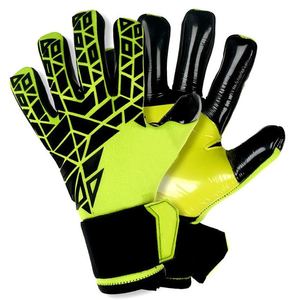 Football Goalkeeper Gloves Full Finger PU Hook Loop Closure Non-Slip Breathable Adjustable Wrist <b>Strap</b> Unisex Powerful Catch - Product Image 6