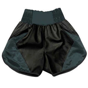 Shorts de boxe de haute qualité en gros, shorts de combat unis 2-en-1 avec doublure de compression pour MMA, équipement de combat - Product Image 4