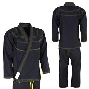 Uniforme de Jiu Jitsu Brasileño Azul Resistente al Desgarro, Ligero, Transpirable y Personalizable para Entrenamiento y Combate de Karate - Product Image 2