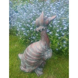 Escultura de Pato de Bronce Hecha a Mano con Gorro, Decoración de Jardín para Montar en el Suelo, Estilo Vintage, Precio al por Mayor - Product Image 5