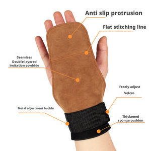 Las Mejores Correas de Cuero Premium Antideslizantes Personalizadas para Levantamiento de Pesas con Ganchos de Muñeca para Agarre y Protección en Peso Muerto - Product Image 4