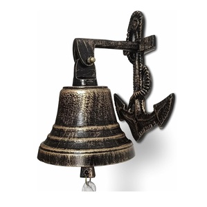 Handmade Style Nautical <b>Bell</b> <b>Brass</b> Marine Ship <b>Bell</b> For Coastal Decor Maritime Collection Sailor Gift Home Office And Display - Product Image 6